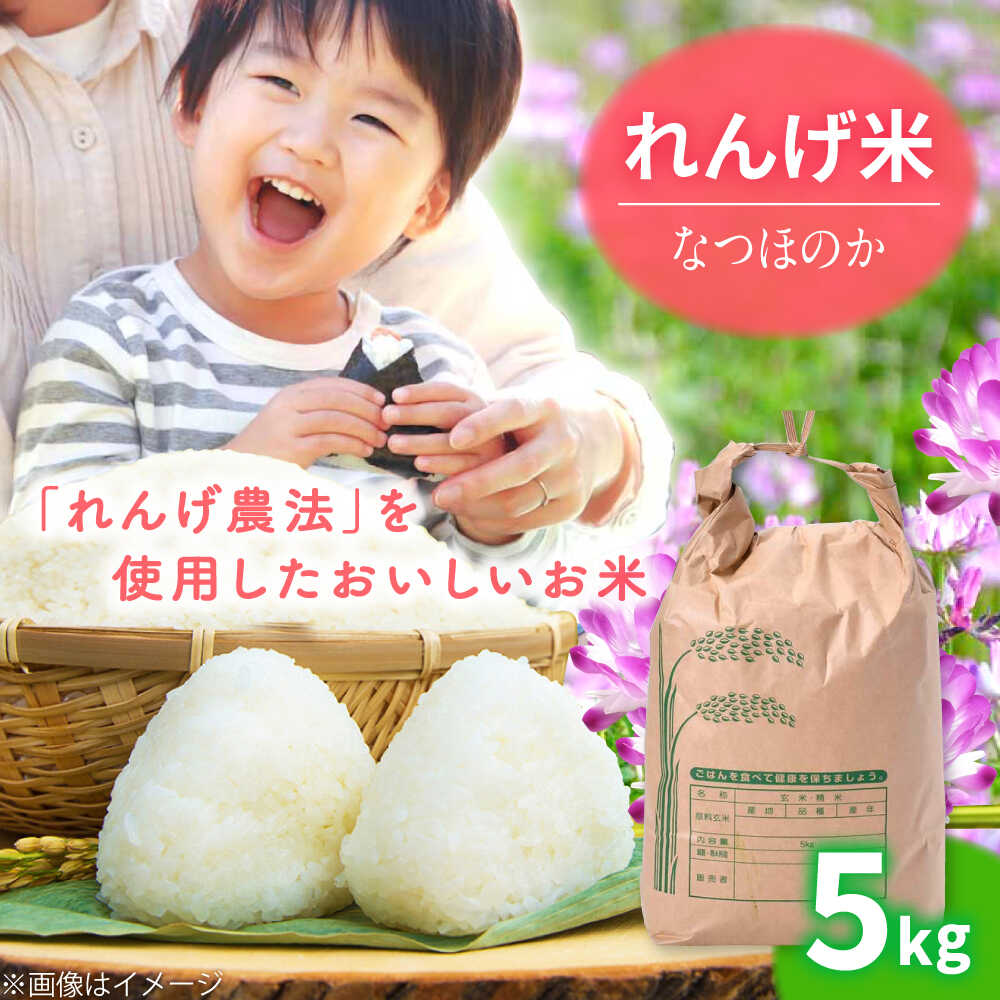 レンゲ米 楽天市場】【ふるさと納税】令和7年度米 れんげ米 なつほのか 3kg
