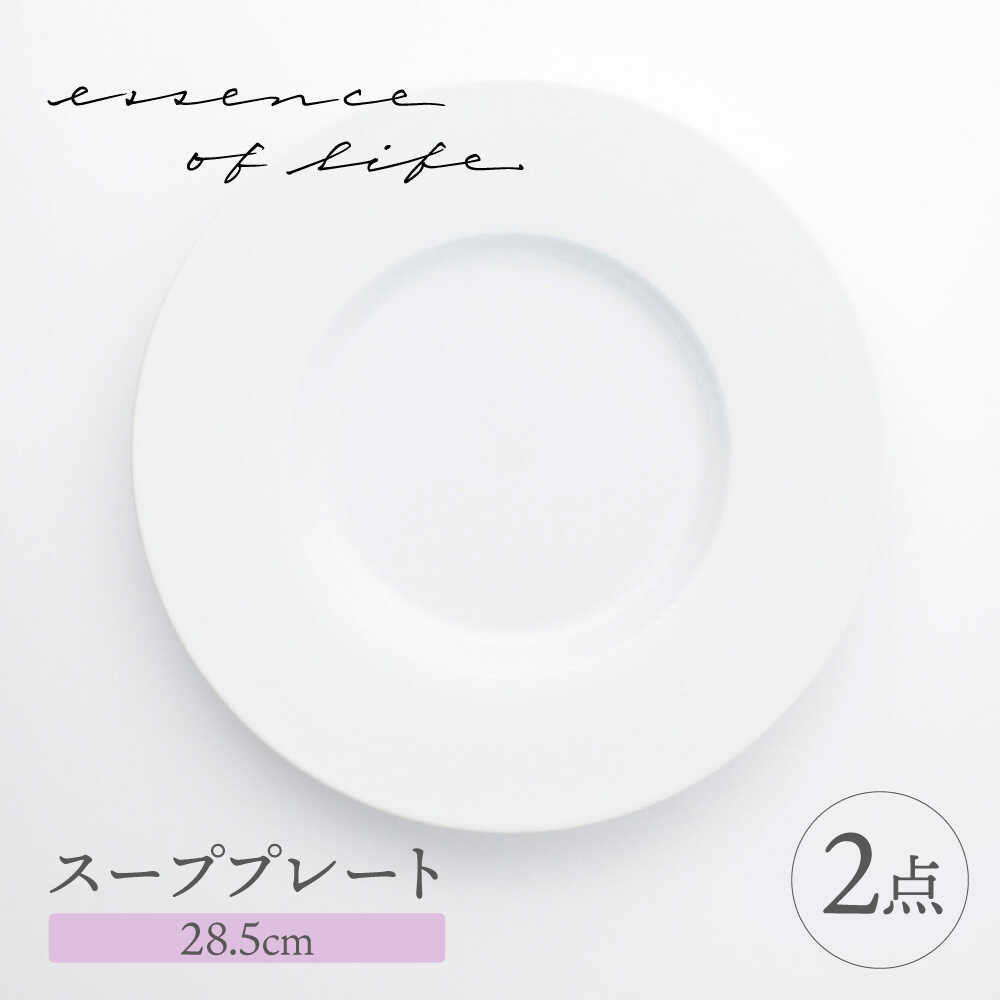 【ふるさと納税】【波佐見焼】【essence】agasuke スーププレート 2点【西海陶器】[OA451]｜長崎県波佐見町