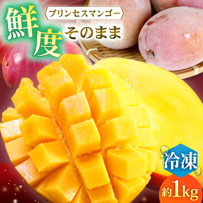 【ふるさと納税】【冷凍】プリンセスマンゴー 約1kg[QAT013] プリンセス マンゴー ぷりんせすまんごー 完熟 マンゴー 高品質マンゴー まんごー フルーツ 果物 フルーツ マンゴー 人気 12,000円 1万2千円