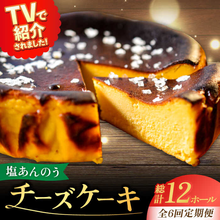 【ふるさと納税】【全6回定期便】【ヒルナンデスで紹介されました！】五島列島 チーズケーキ 塩あんのう 2個【虎屋】 [RBA021] 81,950円