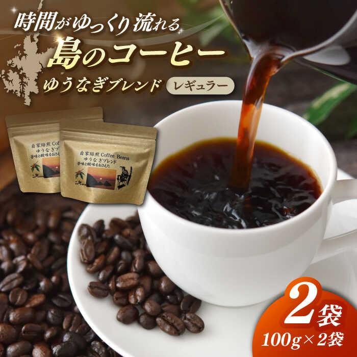 【ふるさと納税】Fuuki Coffee Roaster ゆうなぎブレンド2パック【冨喜】[RBO030]