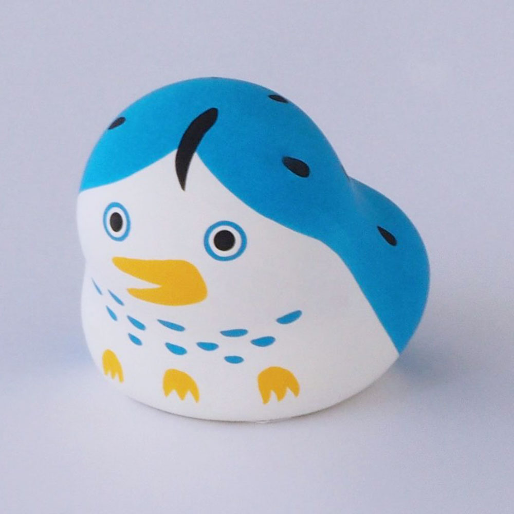 【ふるさと納税】アマビエ (小) 天草土人形 伝統工芸品 工芸品 縁起物 置物 玩具 インテリア 日本製 熊本県 送料無料｜熊本県