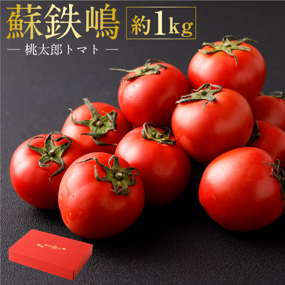 【ふるさと納税】蘇鉄嶋（桃太郎トマト） 約1kg 【2026年5月上旬発送開始】 トマト 潮トマト とまと 野菜 熊本県産 高糖度 九州 熊本県 送料無料