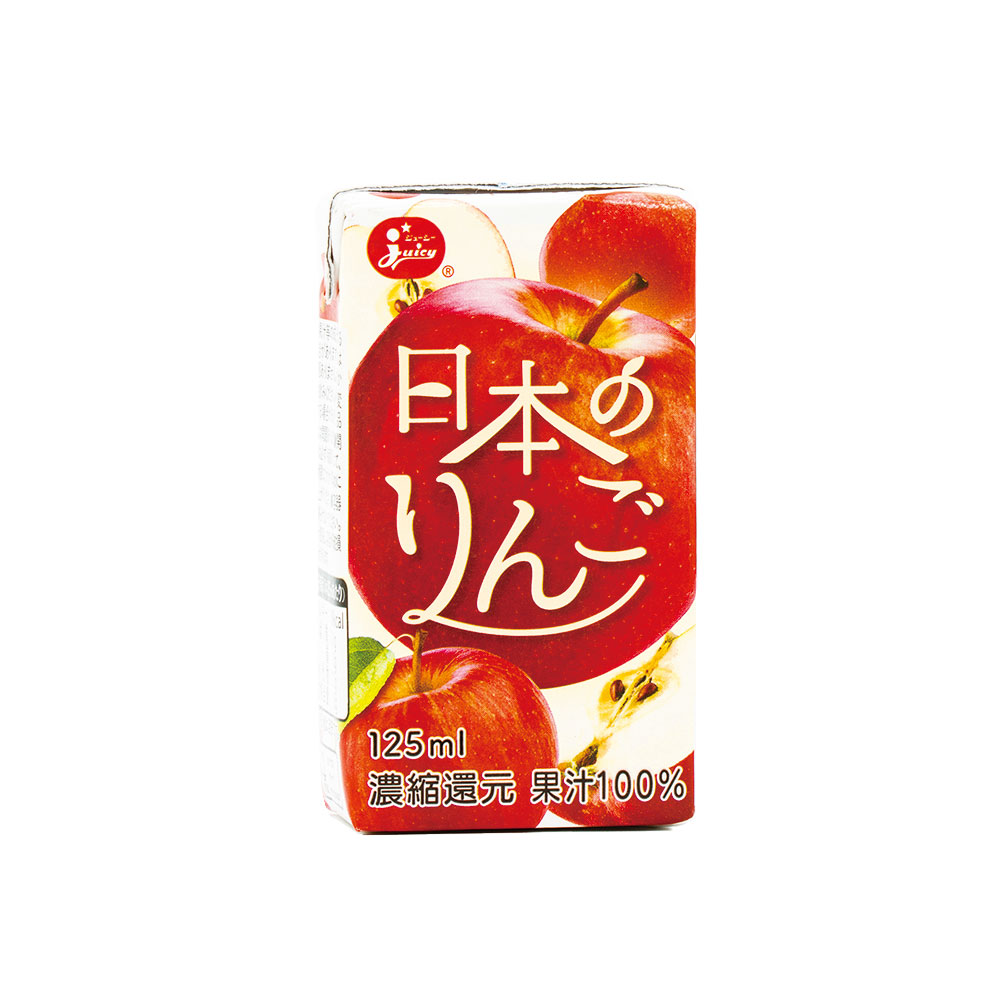 【ふるさと納税】 日本のりんご 計3L（125ml×24本） 3000ml リンゴ 林檎 フルーツ くだもの 果物 果実 ストレート果汁 濃縮果汁 紙パック ジュース 飲料 国産 熊本県 熊本市 送料無料