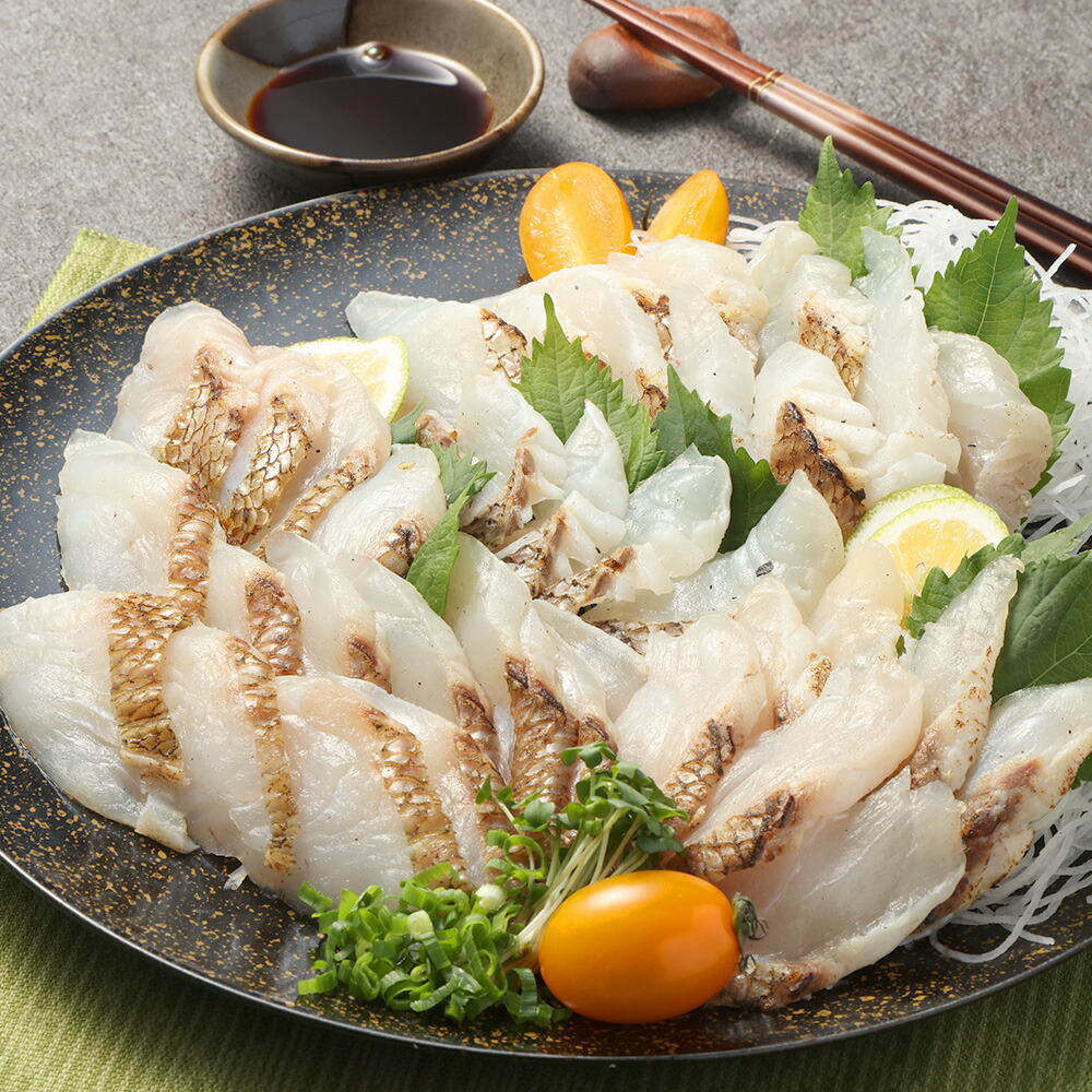【ふるさと納税】炙り天然鯛 スライス 20切れ×2パック 計40切 生食用 刺身 タイ 鯛 真鯛 魚 炙り 無添加 海鮮 冷凍 九州 熊本 熊本県 熊本市 送料無料
