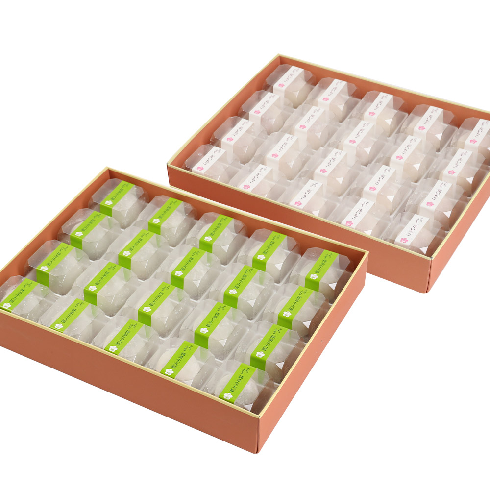 ふるさと納税 ふわぁふわぁ抹茶生大福 花いちご 詰め合わせセット 合計40個入 各個入り 2種類 セット いちご 苺大福 大福 和菓子 お菓子 スイーツ 抹茶 生クリーム入り 冷凍 送料無料 Hazelwoodconst Com