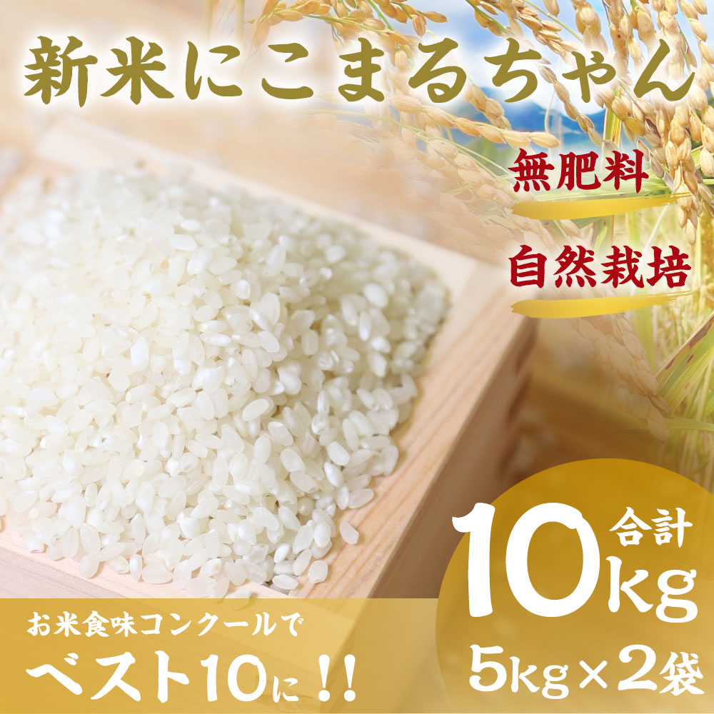 新品即決 新米 にこまるちゃん 5kg 2袋 10kg 令和3年度産 精米 米 白米 熊本 自然栽培 無肥料 新発売の Vancouverfamilymagazine Com