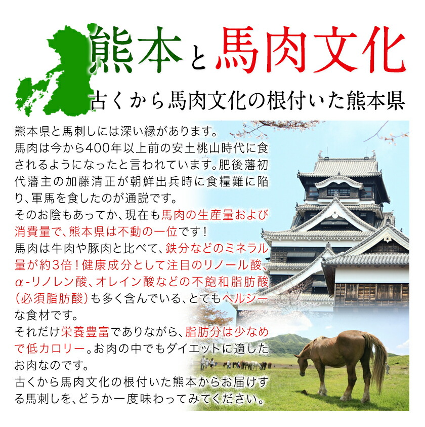 【ふるさと納税】★熊本特産馬刺し★馬刺し3種の盛り合わせ【特選霜降り馬刺し100g/ロース馬刺し100g/赤身馬刺し100g×2】+タレ100ml付き《11月中旬-12月上旬頃より順次出荷》