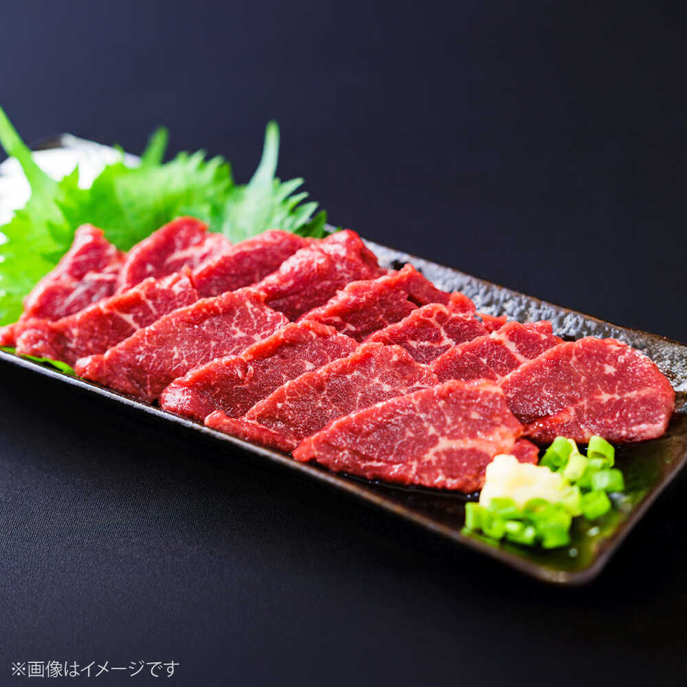 【ふるさと納税】 熊本 赤身 馬刺し 約400g （約100g×4P） 赤身馬刺し 馬肉 プレゼント 手土産 おつまみ お取り寄せ 晩酌 小分け 個包装 ヘルシー 熊本県 合志市【合同会社 たべたせいか】[AYCB092]