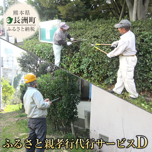 【ふるさと納税】熊本県 長洲町ふるさと親孝行代行サービスD 21,600円