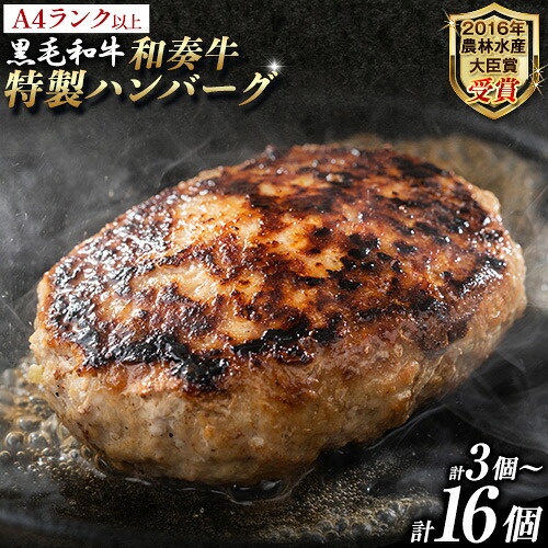 【ふるさと納税】厳選くまもと黒毛和牛ハンバーグ 3個 5個 8個 16個《30日以内に出荷予定(土日祝除く)》熊本県 大津町 和牛焼肉LIEBE くまもと黒毛和牛 ハンバーグ 冷凍 リーベ