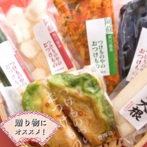 阿蘇の浅漬けセット 6点 漬物 浅漬け キムチ 詰め合わせ 野菜 ギフト 贈答用 熊本 南小国町 送料無料