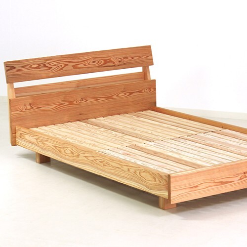 【ふるさと納税】【Foreque】小国杉 ベッド シングル/セミダブル ベッド コンセント付き 133cm 木製 木 天然木 無垢材 インテリア おしゃれ Foreque 熊本 阿蘇 南小国町 送料無料