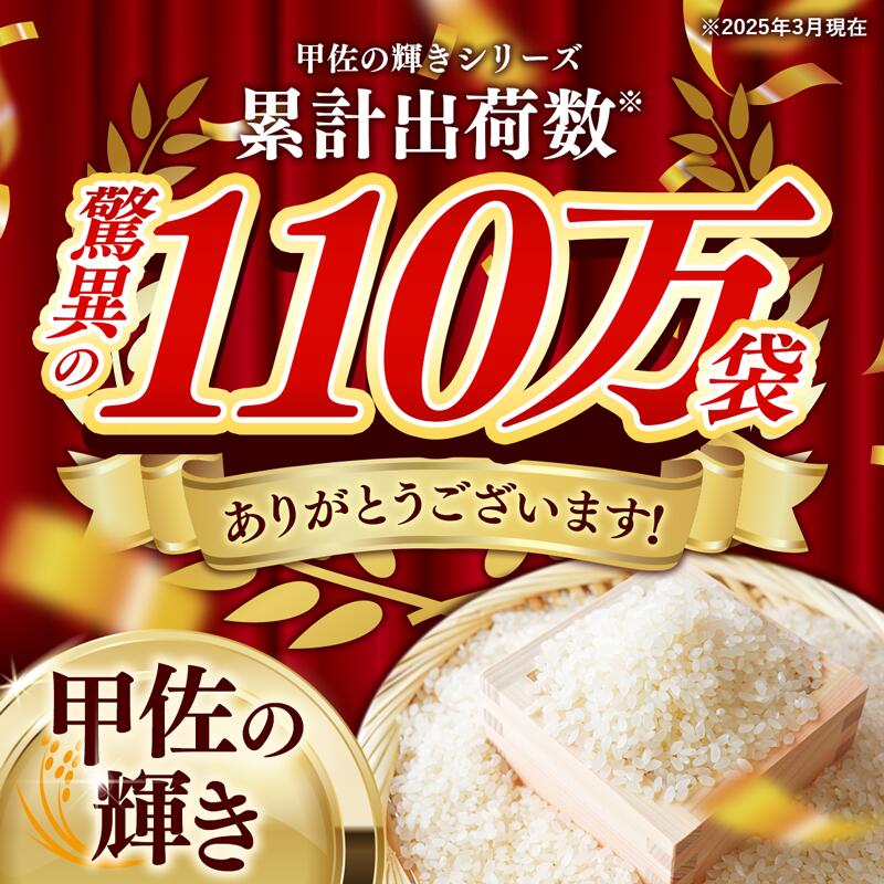 ふるさと納税 甲佐町 『甲佐の輝き』精米20kg(5kg袋×4袋) ふるさと納税】【先行受付】新米 令和7年産『甲佐の輝き』精米