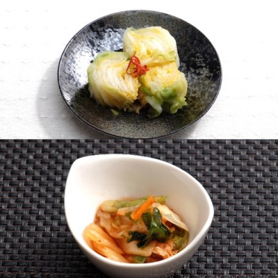 白菜漬けと元気キムチセット