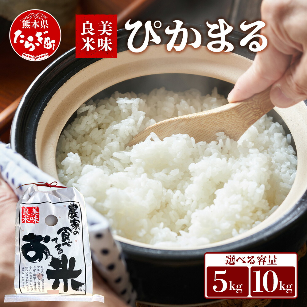 【ふるさと納税】≪ R6年産 米 / R7年産 新米予約 ≫ 有機栽培 ぴかまる 5kg 米 新米 米どころ 多良木町 産 農家が食べる お米 ごはん ご飯 農家直送 産地直送 甘み 米 白米 精米 熊本県 多良木町 食味 受賞歴 1万円台