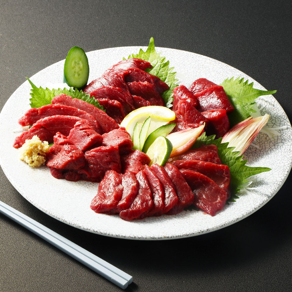 楽天市場】【ふるさと納税】熊本 馬刺し 3種盛り 約150g （赤身 