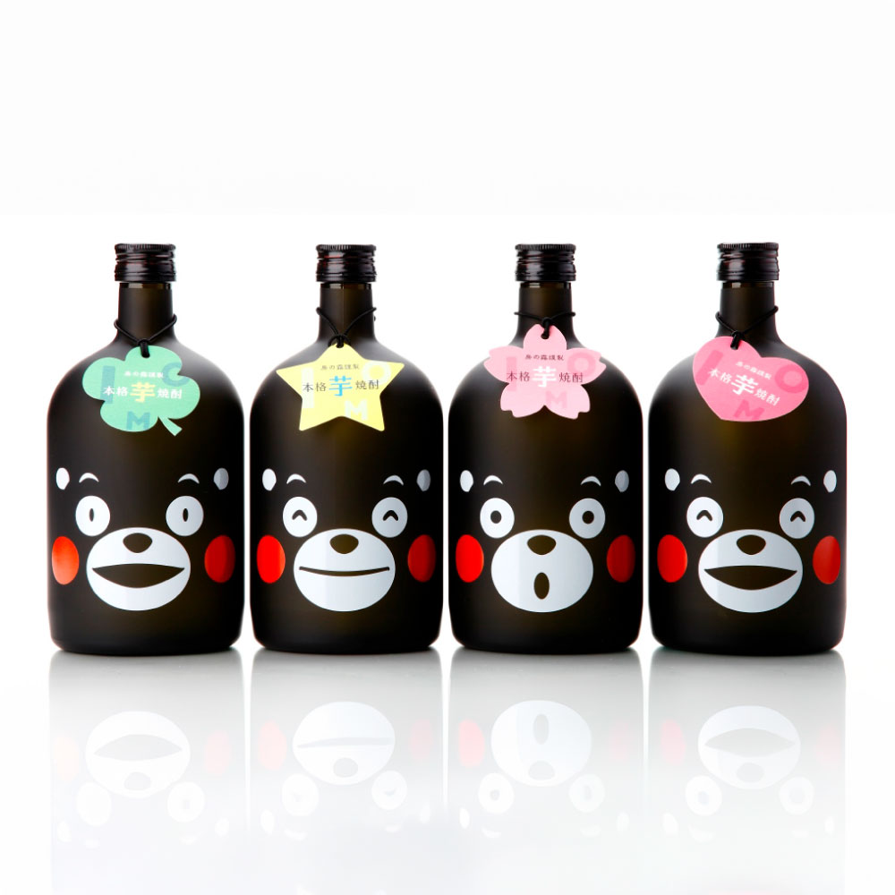 【ふるさと納税】蔵八 25度 くまモンイラスト付き 計2880ml（720ml×4本） 芋焼酎 さつま芋 さつまいも 焼酎 黄金千貫 米麹 国産米 お酒 アルコール 飲料 飲み比べ 熊本県産 国産 熊本県 湯前町 送料無料 13,500円