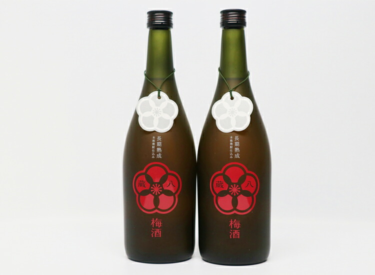 【ふるさと納税】球磨焼酎　堤酒造　蔵八梅酒 720ml×2本　　 　お届け時期：入金確認後20日前後