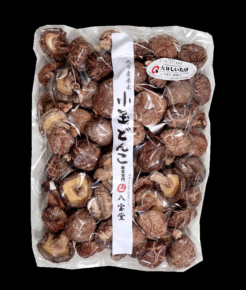 【ふるさと納税】大分県産小玉どんこ椎茸400g原木栽培干し椎茸訳あり肉厚