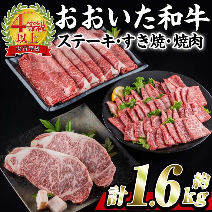 百年の恵み〜おおいた和牛大満足セット ステーキ すき焼 焼肉 【限定価格セール！】