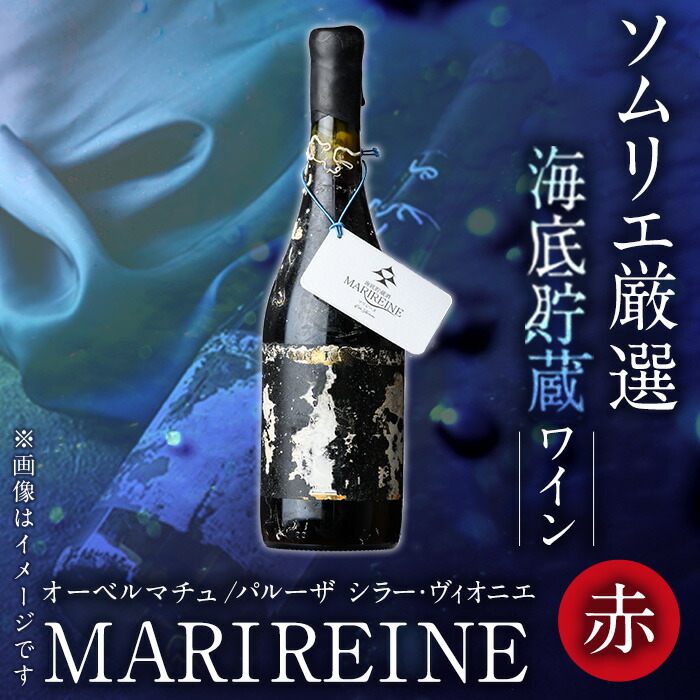 【ふるさと納税】海底貯蔵ワイン 赤 MARIREINE オーベルマチュ パルーザ シラー ヴィオニエ2021(750ml・1本)フランスワイン ワイン 赤ワイン 酒 パーティー マリレーヌ 海底酒 熟成 大分県 佐伯市【FP024】【フルタ酒店】