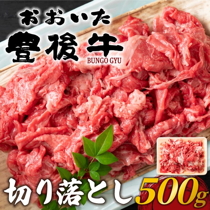 【ふるさと納税】おおいた豊後牛切り落とし 500g | 和牛 豊後牛 国産牛 すき焼き しゃぶしゃぶ 大分県産 九州産 津久見市 国産｜大分県津久見市