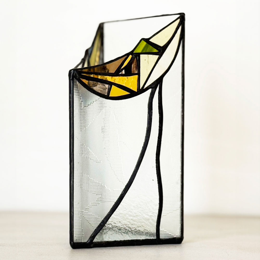 楽天市場】【ふるさと納税】レトロ昭和ガラスのステンドグラス一輪挿し