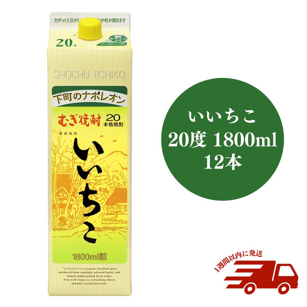 楽天市場】【ふるさと納税】麦焼酎いいちこ 25度 1800ml 3本セット