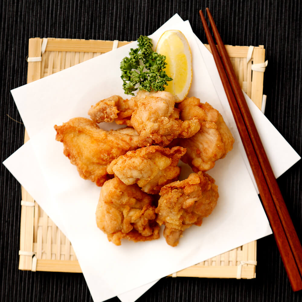 骨なしモモ肉一口切からあげ用味付け生 合計1 8kg 1800g 600g 3袋