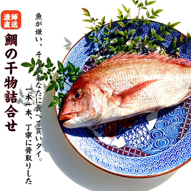 骨なしで食べやすい たっぷり鯛の一夜干し5尾と旬の魚1種セット タイ 一夜干し 干物 魚 アジ 鰆 さわら 鯛 お食い初め 鯛めし 真鯛 全国組立設置無料