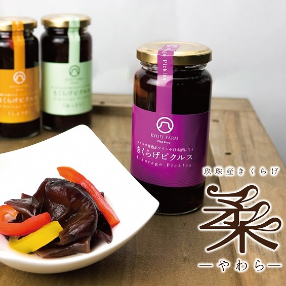 【ふるさと納税】 玖珠町産きくらげピクルス&乾燥きくらげのセット 玖珠町 きくらげ ピクルス 乾燥 国内産 安全 安心 栽培 ブランド 柔やわら 肉厚 食感 おかず おつまみ 炒め物 ぬるま湯 戻す 国産 プリプリ 大分県 栽培 耳たぶ 玖珠 食感 柔らかさ｜大分県玖珠町