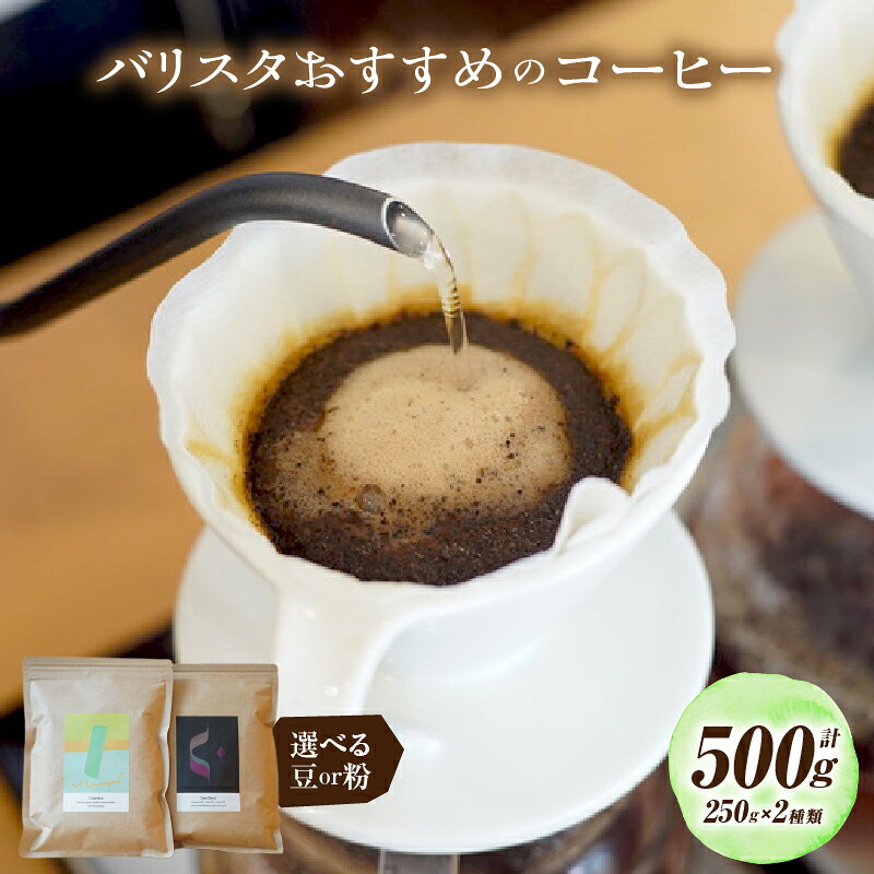 【ふるさと納税】【選べる豆or粉】バリスタおすすめのコーヒー250g×2種類 浅煎り 深煎り 豆 粉 コーヒー豆 コーヒー粉 セット 詰め合わせ 飲み比べ 味比べ アウトドア キャンプ グランピング レジャー 普段使い 使い勝手 小分け パック お取り寄せ グルメ 宮崎市 宮崎|宮崎県宮崎市
