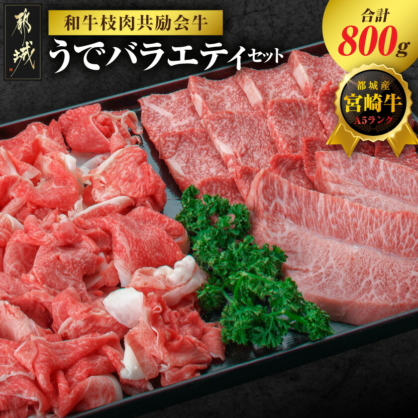 【ふるさと納税】【和牛枝肉共励会牛】(A5)宮崎牛うでバラエティセット - 都城産 宮崎牛 ミスジステーキ うで焼肉 うで切り落とし A5ランク ブランド牛 使い勝手抜群 希少部位 送料無料 21-25-010【宮崎県都城市は2年連続ふるさと納税日本一！】