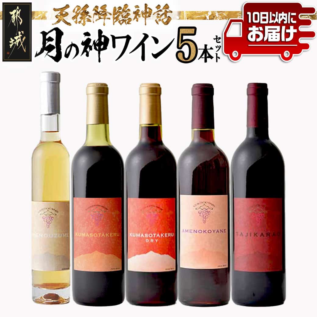 楽天市場】【ふるさと納税】天孫降臨神話・友の神 ワイン5本セット