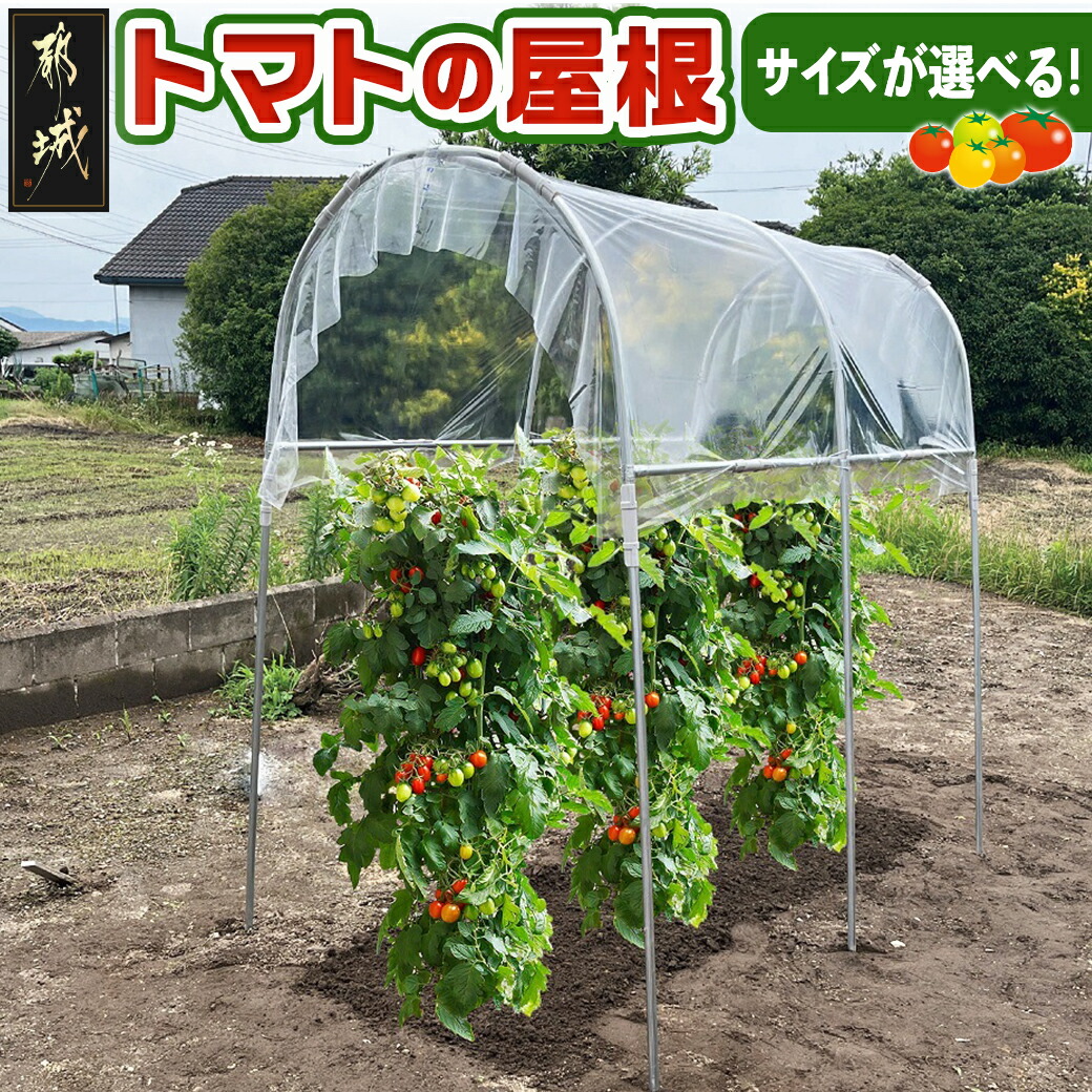 【ふるさと納税】【サイズが選べる！】トマトの屋根 - 雨除けハウス 組み立て 組立説明書付き 農業 菜園 夏物野菜 南榮工業 送料無料 SKU-J405【宮崎県都城市は2年連続ふるさと納税日本一！】｜宮崎県都城市 16,500円