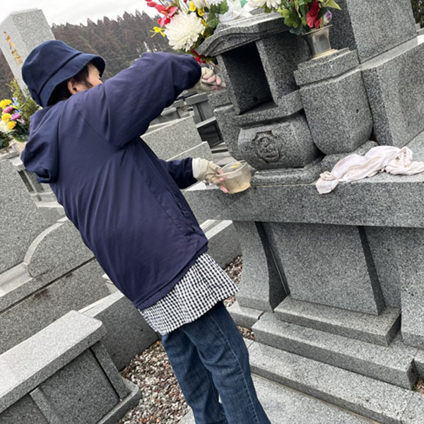 【ふるさと納税】【小林市内限定】お墓掃除・草取りサービス