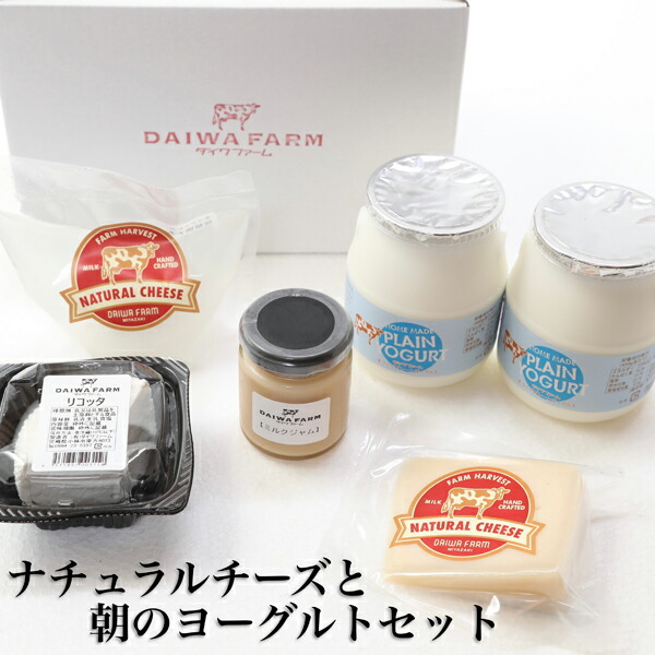 【ふるさと納税】ナチュラルチーズとヨーグルトセット チーズ モッツァレラ リコッタ ミルクジャム 詰め合わせ コンテスト受賞 宮崎
