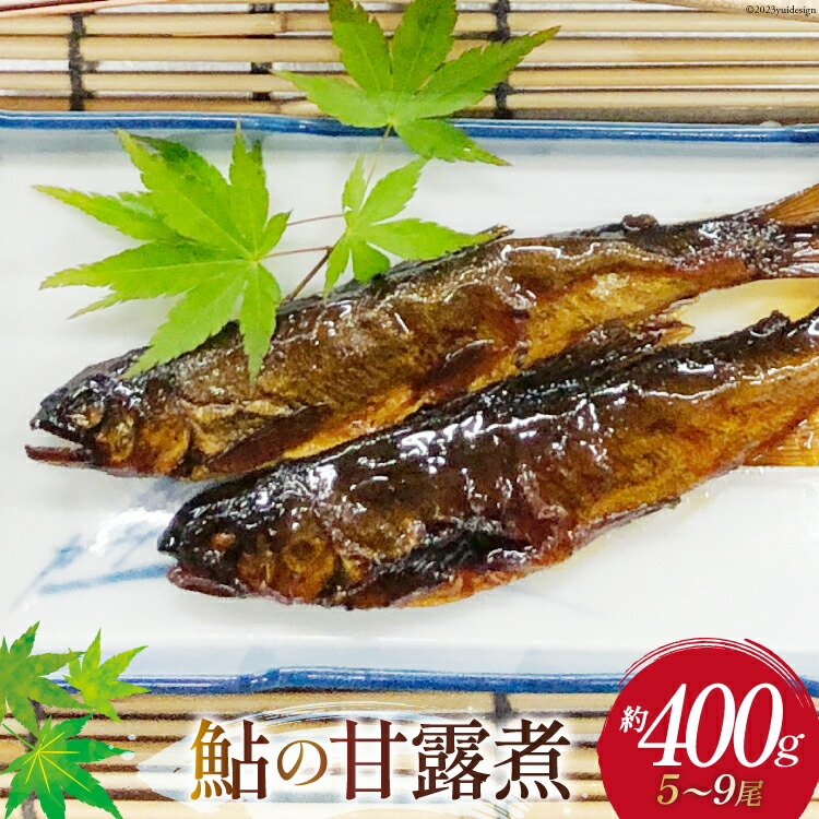 【ふるさと納税】惣菜 鮎の甘露煮 約400g [あゆの是則 宮崎県 日向市 452060876] 魚 魚介 あゆ アユ 真空 常温