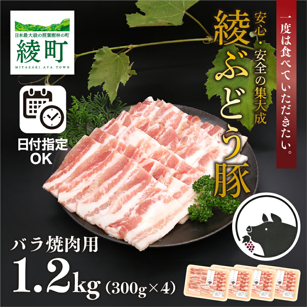 注目の福袋！ 綾ぶどう豚 バラ肉 焼肉 お試し セット 希少 豚肉 人生 一度は 食べて 欲しい fucoa.cl