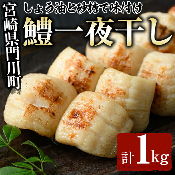 【ふるさと納税】鱧の一夜干し(計1kg)ハモ 干物 魚介 おつまみ おかず 小分け 冷凍 国産 宮崎県 門川町【O-2】【門川漁業協同組合】｜宮崎県門川町 9,360円