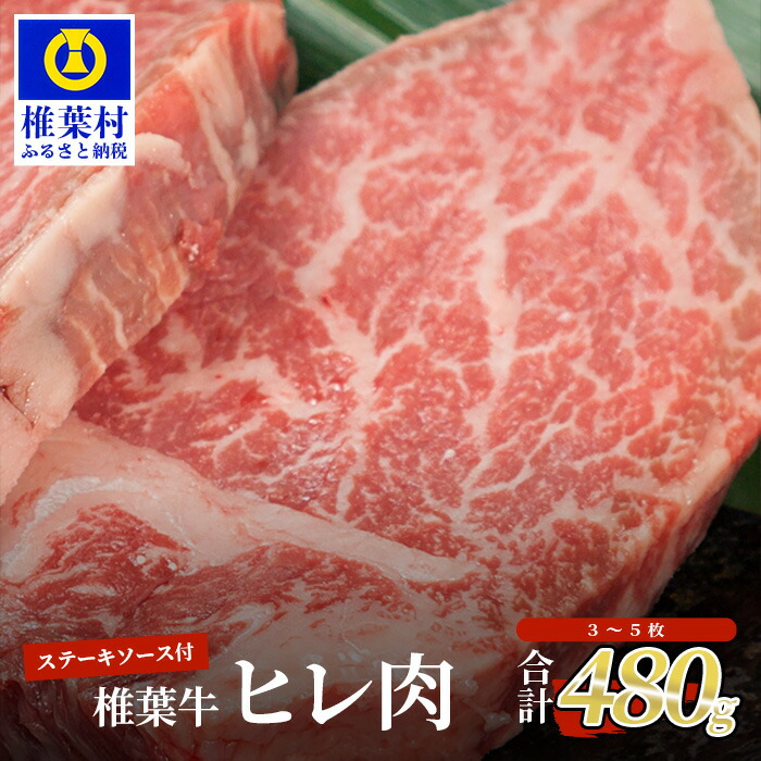 ふるさと納税 宮崎県産 椎葉牛 ヒレ肉 480g ステーキソース付き Tajikhome Com