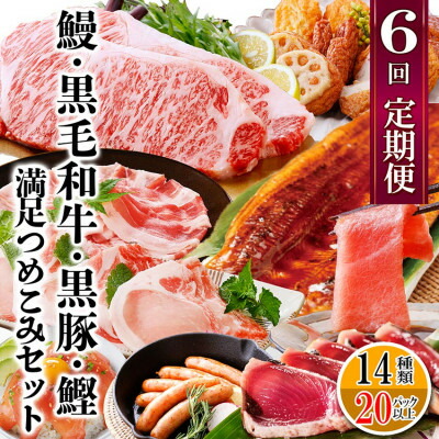 【ふるさと納税】定期便6回配送　満足つめこみセット　GG5-0002【配送不可地域：離島】【1565563】