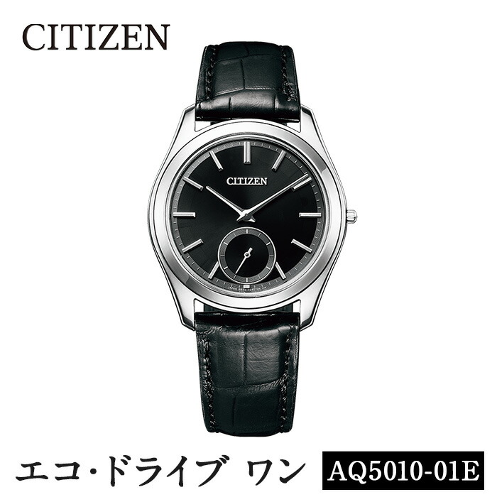 【ふるさと納税】CITIZEN腕時計「エコ・ドライブワン」(AQ5010-01E)日本製 CITIZEN シチズン 腕時計 メンズ 時計 防水 光発電 Eco-Drive One メンズ 【シチズン時計】