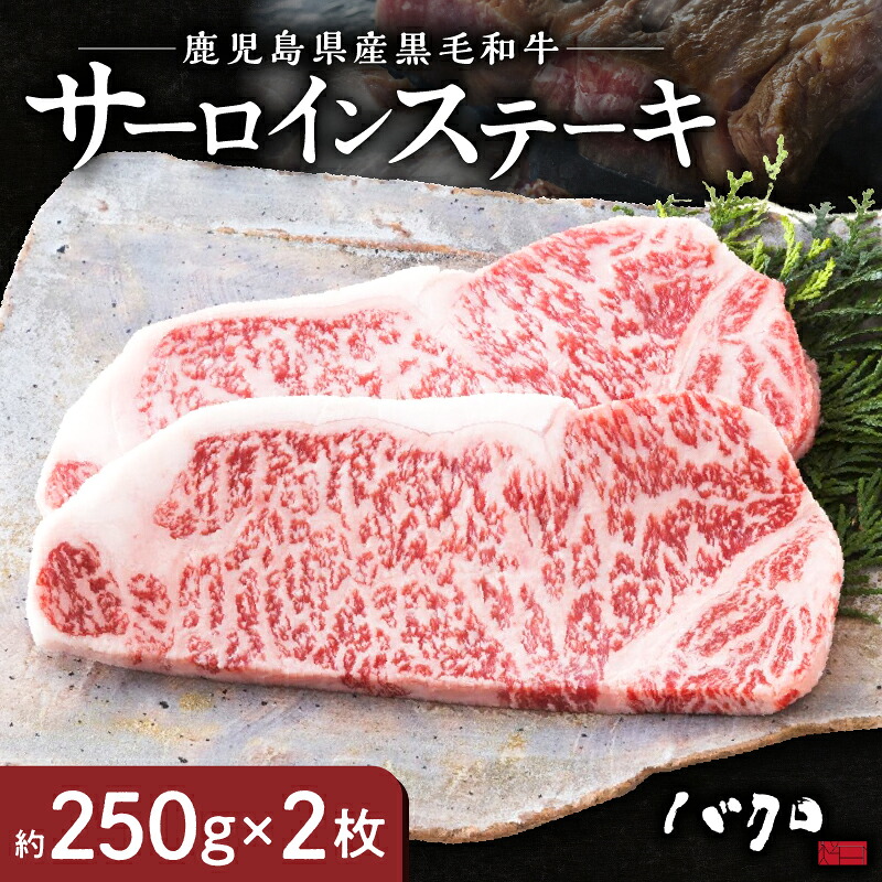 【ふるさと納税】 サーロインステーキ 250g × 2枚 サーロイン ステーキ 牛肉 国産 黒毛和牛 黒毛 和牛 脂の旨み 焼肉 鉄板焼き お料理 ごはんのおかず 食品 お取り寄せ お取り寄せグルメ 冷凍 鹿児島県 奄美市 送料無料|鹿児島県奄美市