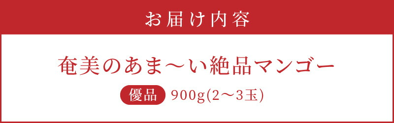 【ふるさと納税】マンゴー完熟甘いフルーツ国産農家直送900g優品贈答太陽旬の果物ギフトビタミントロピカル南国奄美大島川畑園芸農場送料無料