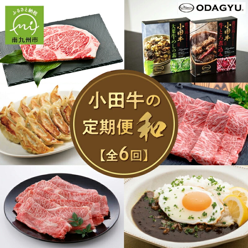 【ふるさと納税】【全6回】小田牛の定期便 和