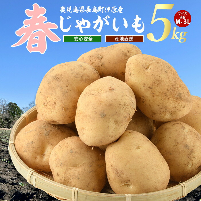 楽天市場】【ふるさと納税】長島のミネラル栽培じゃがいも(計10kg