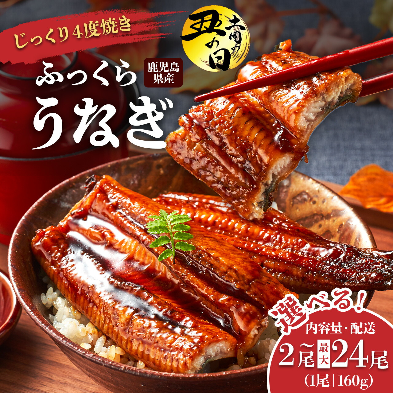 【ふるさと納税】土用丑の日 地下水で育てた絶品うなぎ うなぎ 長蒲焼 ( 1尾 160g )  | ふるさと納税 うなぎ 高級 ウナギ 鰻 国産 蒲焼 蒲焼き たれ 鹿児島 大隅 大崎町 ふるさと 人気 送料無料