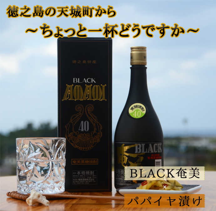 日本産 ふるさと納税 奄美黒糖焼酎 島のナポレオン 祝いボトル 900ml